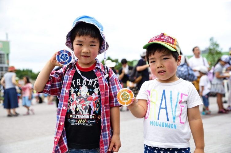 オリジナル侍缶バッジづくり 