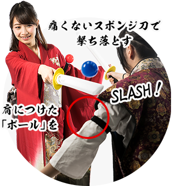 チャンバラ合戦とは