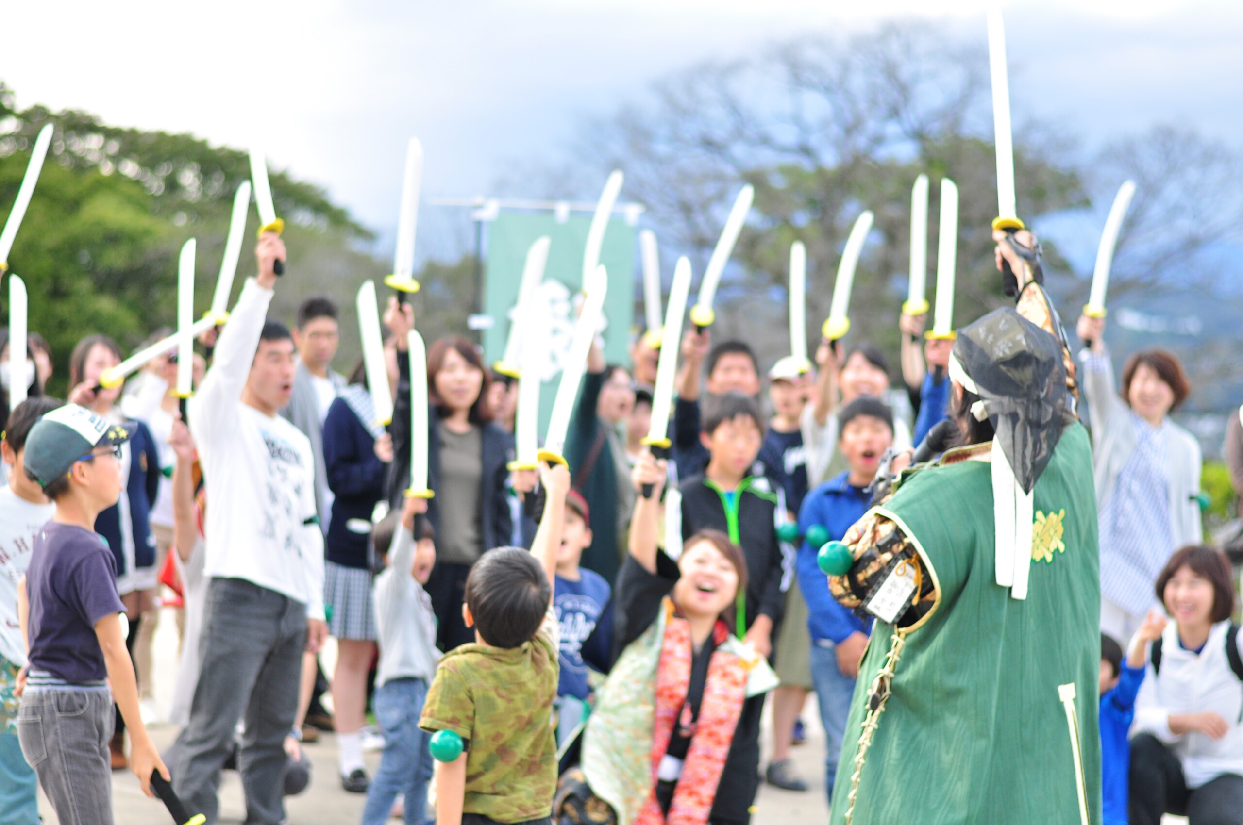セレッソ大阪×チャンバラ合戦!「セレッソチャンバラ」開幕!