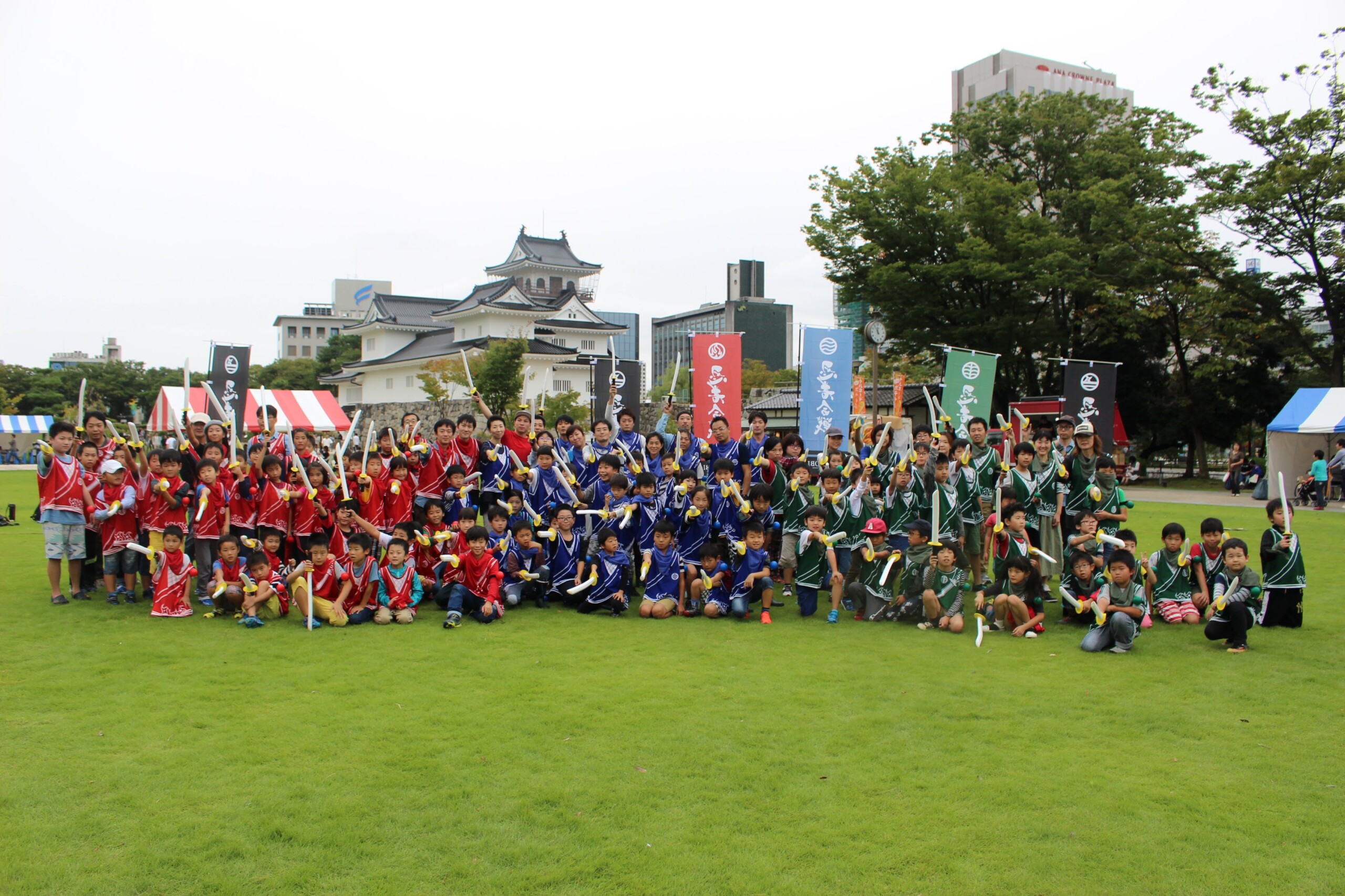 忍者合戦-SHINOBI-&戦国ワークショップin富山城フェス2019