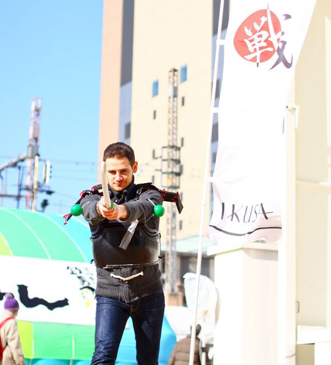 This is the first time IKUSA Samurai Battle Game !! will be organized as a game for international exchange.