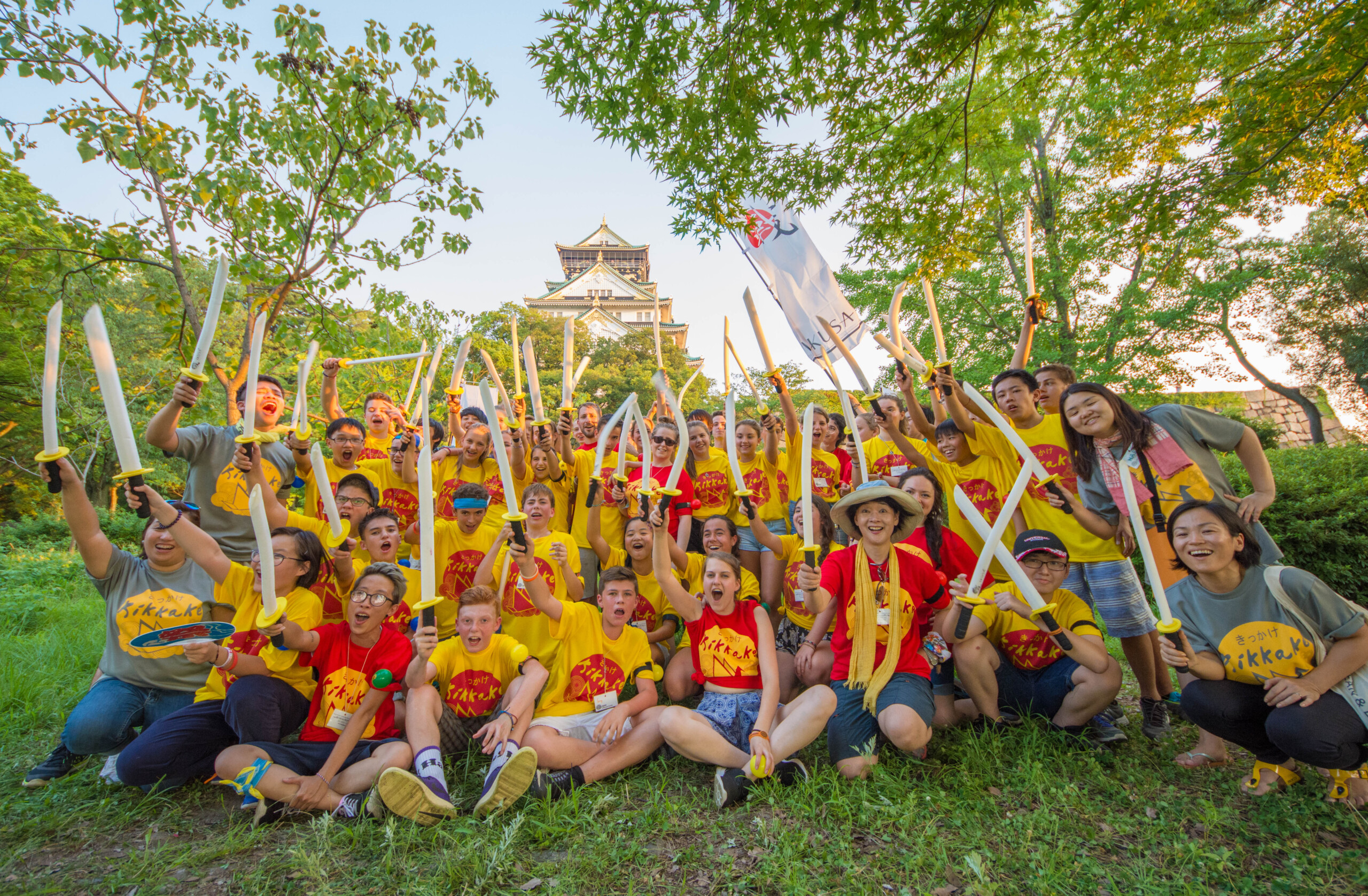 国/言語/年齢/性別を越え、みんなが１つになったインターナショナル チャンバラ！