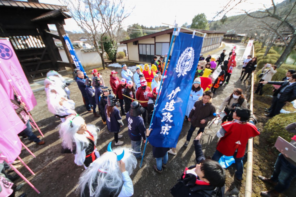 江戸村に侍全員集合
